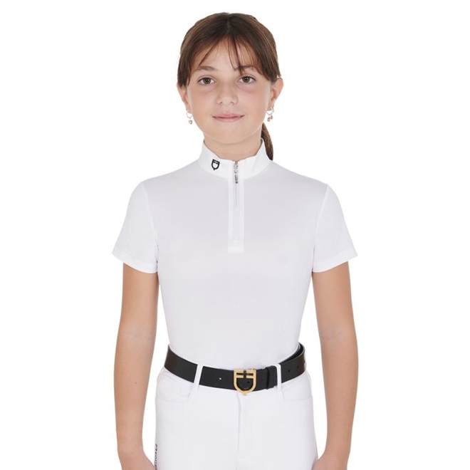 POLO GARA EQUESTRO BIMBA Junior, Manica Corta 